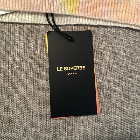 Designer bralette viscose, nylon and cashmere. Adjustable straps - Picture 3 of 4